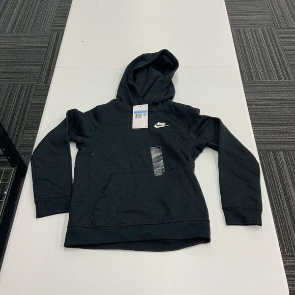 Nike Boys Club Pullover Black Medium - Picture 1 of 4
